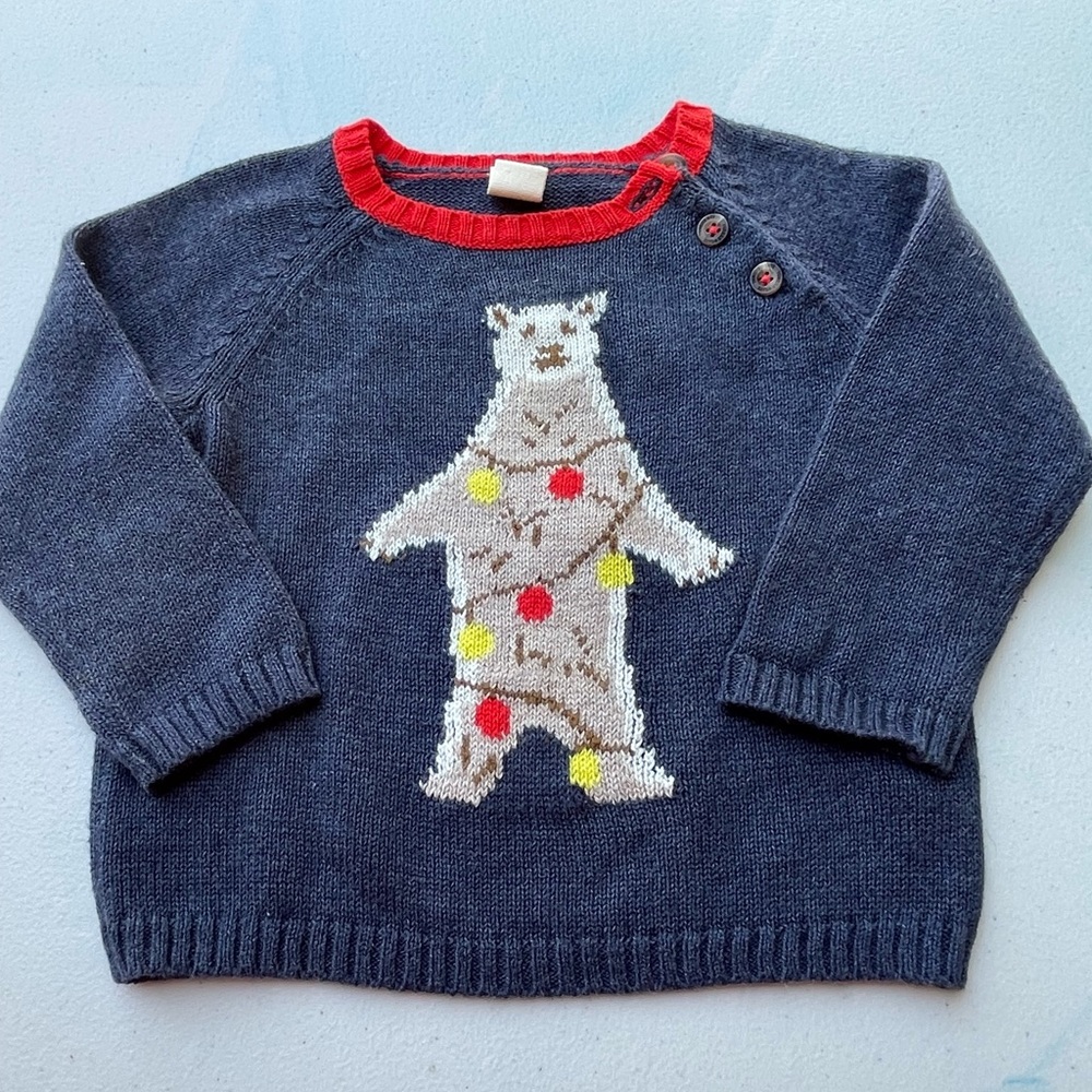 Tucker and Tate Holiday Sweater 12M